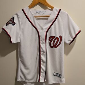Washington Nationals  2019 World Series Champions Baseball Jersey